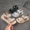 Новые летние детские сандалии Дышащие Легкие Эластичные Удобные Мягкая подошва Повседневные Пляжные туфли