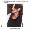 ATEEZ 2-й альбом WORLD EP.FIN WILL Открытка KPOP K-POP