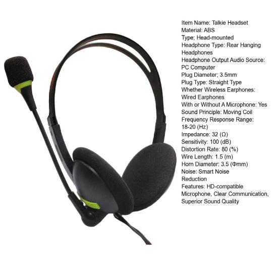 Проводной микрофон с двумя разъемами, совместимый с HD, превосходная гарнитура с качественным звуком, проводные наушники