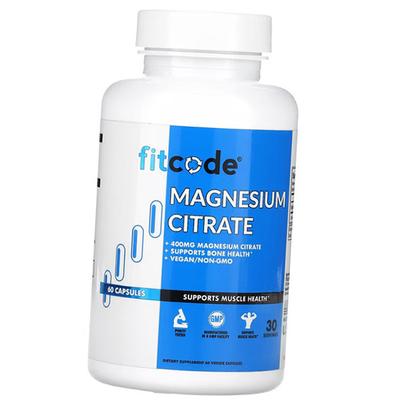 Магний Цитрат, Magnesium Citrate 400, 60вегкапс (36637001)