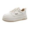 Platform White Shoes Women's Shoes Leather Panda Board Shoes Spring New Versatile Casual Sports Shoes Women's