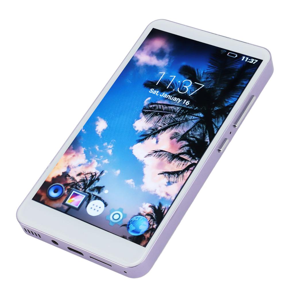 MP4 Player with Bluetooth and WiFi 5 Inch HD Touch Screen 1GB RAM 8GB ROM Noise Reduction 5MP Rear
