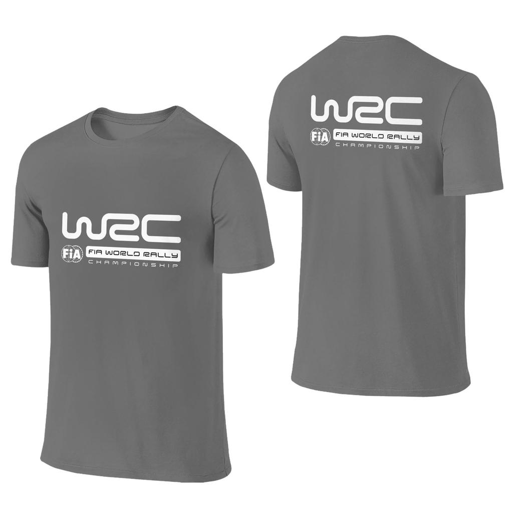 100% Хлопок Чемпионат мира по ралли Wrc Футболка Унисекс Двусторонняя футболка Унисекс С круглым вырезом Летние рубашки Топы S6XL