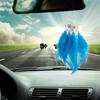 Wall Hanging Car Ornament Handmade Dream Catcher Wind Chimes Feather Car Pendant Dreamcatcher