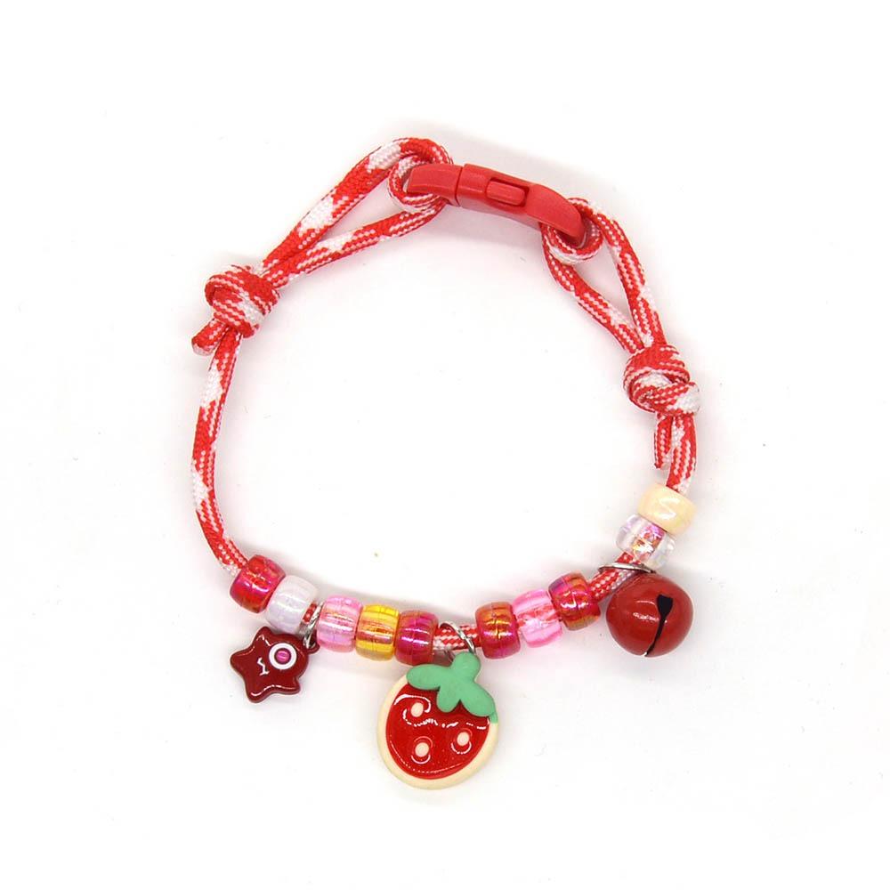 Colorful Pet Necklace with Bells Pet Neck Rings Cute Cat Puppy Collar Cat