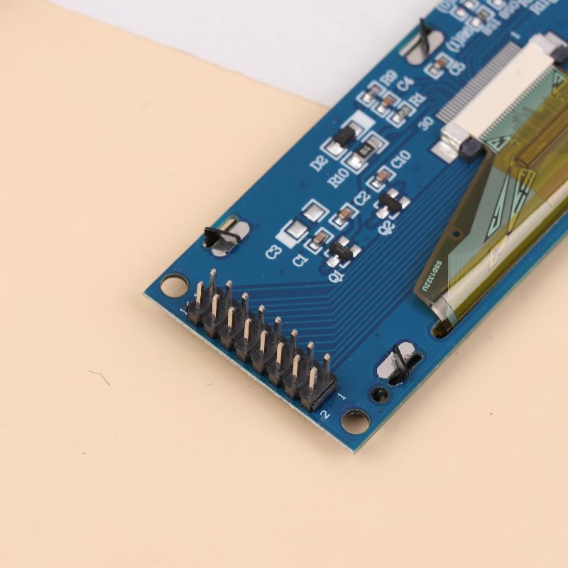 3.12-дюймовый модуль OLED-дисплея SSD1322 256x64 для Arduino STM32 SPI I2C-интерфейс с предварительно припаянным штыревым разъемом