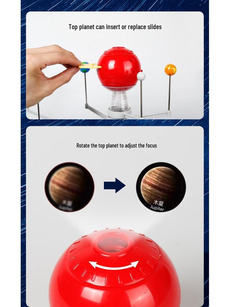 3D Solar System Model: Educational Electric Toy for Children’s Science Learning and DIY Puzzle Projects