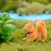 Micro  Landscape  Decoration Akita Dog-shaped Diy Succulent Creative Bonsai Resin Small Decoration