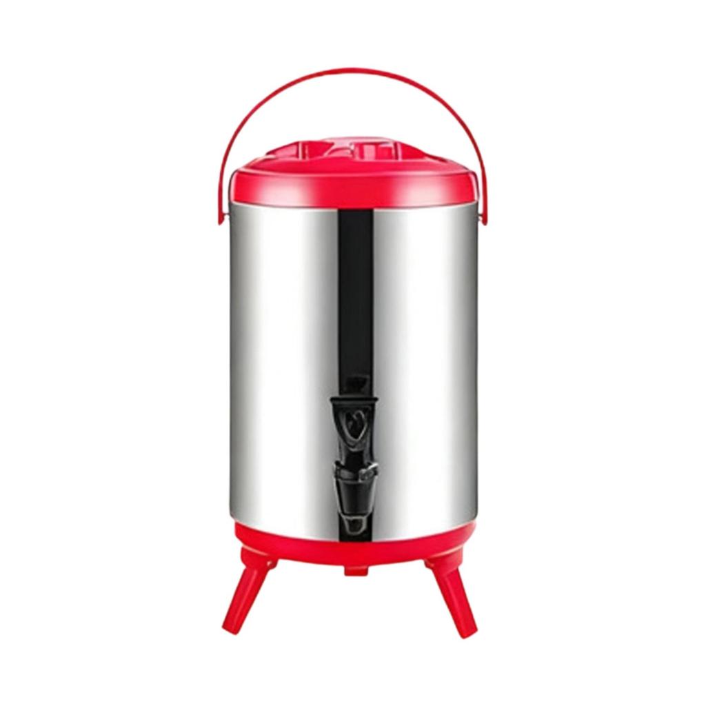 Milk Tea Container Food-Grade Stainless Steel Insulated Barrel Insulated Beverage Dispenser Long-Lasting Faucet Professional