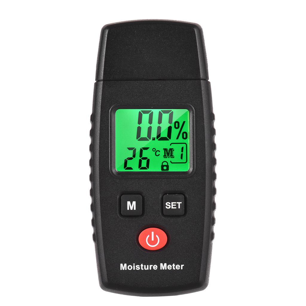 Mini Digital  Wood Moisture Meter, Moisture Reader for Firewood, Small Handheld Wood Moisture