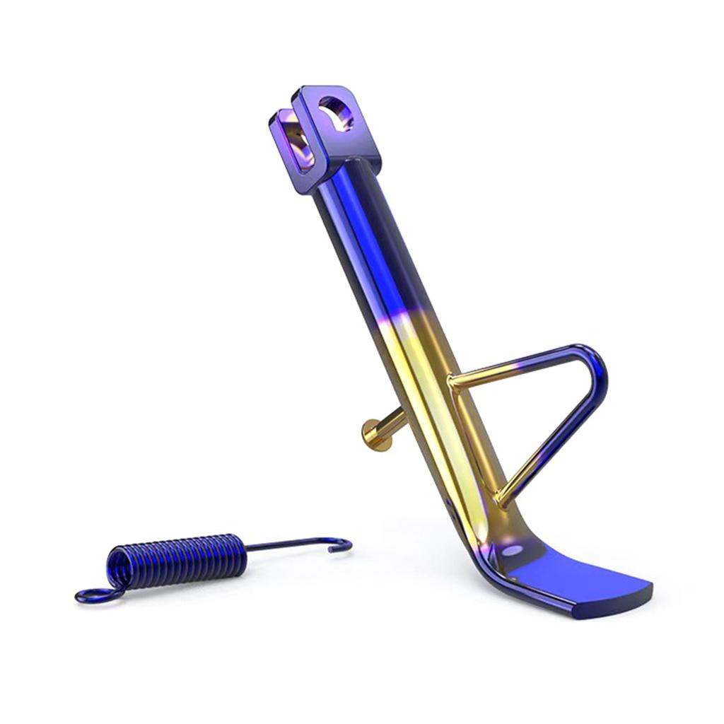 ATV Motorbike Universal Adjustable Kickstand Side Stand Holder Parking Rack Support Foot Scooter E-Bike Sidestand Holder