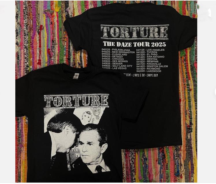 Torture The Daze Tour 2025 TShirt All Sizes S to 5X for fan Unisex T-Shirt