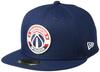 New Era Cooperstown Washington Wizards Oceanside Blue Low Profile 59FIFTY Cap, 57.7cm