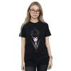 Disney Womens/Ladies Maleficent Mistress Of Evil Face Cotton Boyfriend T-Shirt
