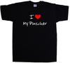 I Love Heart My Pinscher T-Shirt