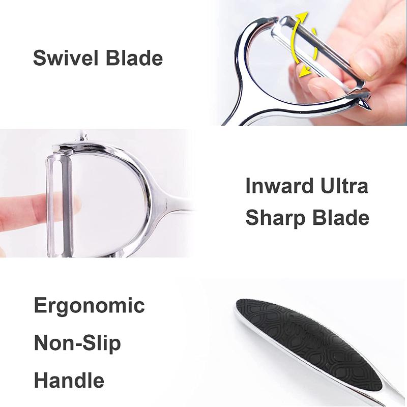 Овощечистка из нержавеющей стали, картофелечистка, многофункциональная терка для моркови, инструменты для фруктов, кухонные аксессуары, кухня