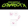 2025 MONSTA X CONNECT X Официальный MD Набор косметичек-зеркал Heart MINHYUK