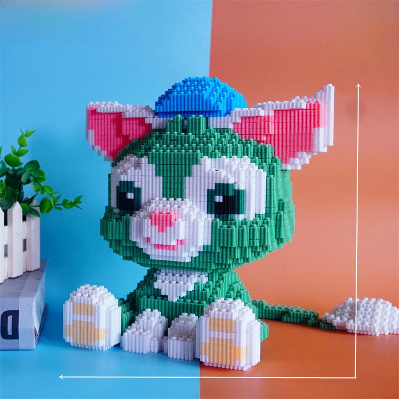 Чао Ле Сен Образовательные Динозавры Строительные Блоки для Мальчиков - Yoshi Puzzle Ornaments