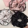 Large Big Hair Bands for Girls Women Scrunchie Accessories Elastic Ties Rubber Kpop Adults Korean Fashion Popular Vintage New In
