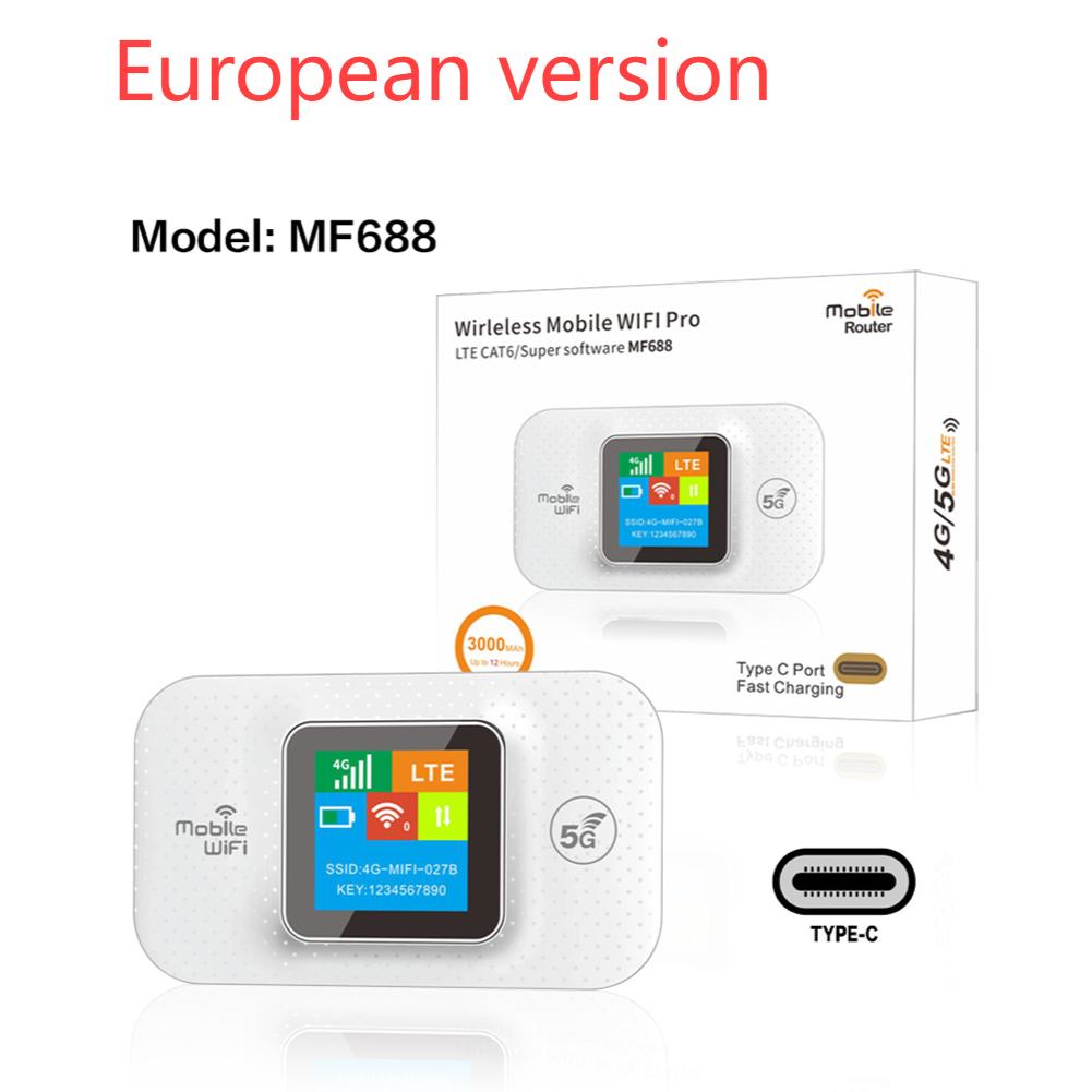 4G LTE Wi-Fi Роутер Беспроводной Мобильный Wi-Fi Портативный Модем Мини Наружный Хотспот Карманный MiFi 150 Мбит/с Слот для SIM-карты Повторитель 3000 мАч