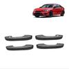 Carbon Fiber 4X Outer Door Handle Cover Trim For Honda Civic 2022 11th Gen