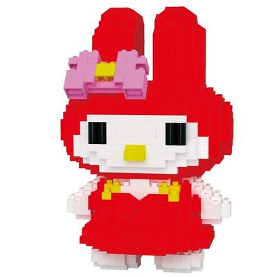 Блок-лента Sweet Chestnut-Nano Cat CK My Melody Sanrio Block Sanrio, разноцветные популярные корейские игрушки