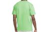 Nike T Shirts Men's Green Crew Neck Moderate Straight Fit DB3194-390