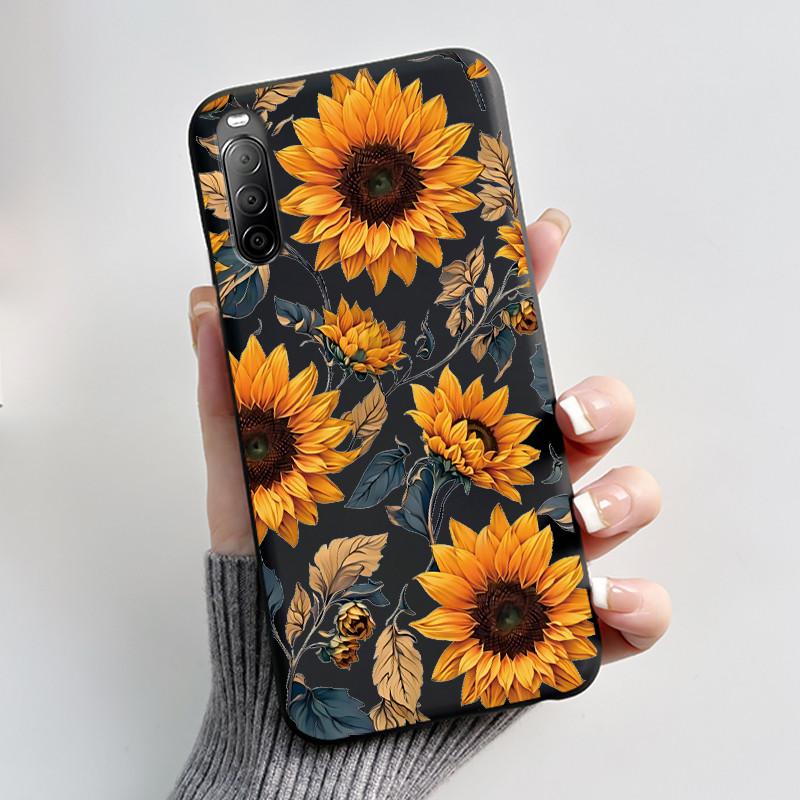 Black Case For Sony Xperia 10 II Luxury Fashion Anti-scratch Shell For Sony Xperia 10 III/Xperia 10 III Lite Cool Dragon King