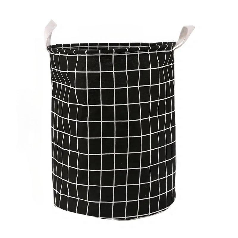 Foldable Waterproof Dirty Clothes Basket Toy Storage Bucket Bathroom Clothes Basket Laundry Basket Dirty Clothes Storage Basket