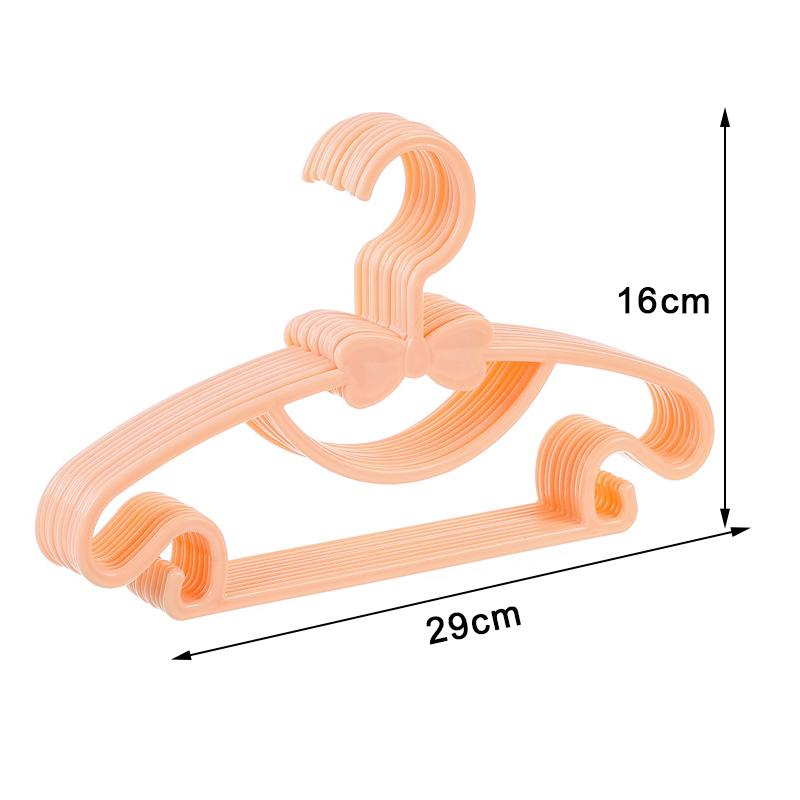 6/1 шт. Детские вешалки для одежды, Портативные пластиковые вешалки для демонстрации, Ветрозащитные держатели для детских пальто, Органайзер для детской одежды