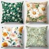 Delicate Daisy & Nature - Inspired PillowcasesLiving Room Sofa Cushion Cover, Soft and Comfortable, Bedroom Room Decoration