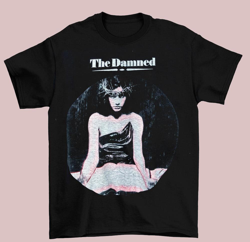 New VINTAGE 80 THE DAMNED PUNK ROCK GOTH TOUR Shirt ALl size shirt D883 Unisex T-Shirt