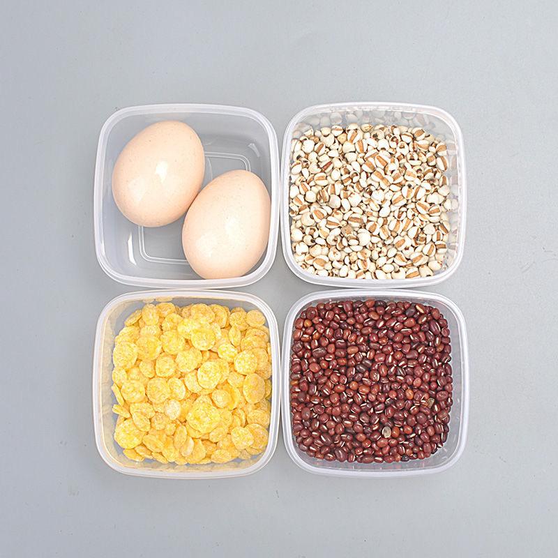 6 шт. контейнер для хранения продуктов, маленькие пластиковые влагонепроницаемые контейнеры, мини-коробка для хранения на кухне с герметичной крышкой, кухонные принадлежности