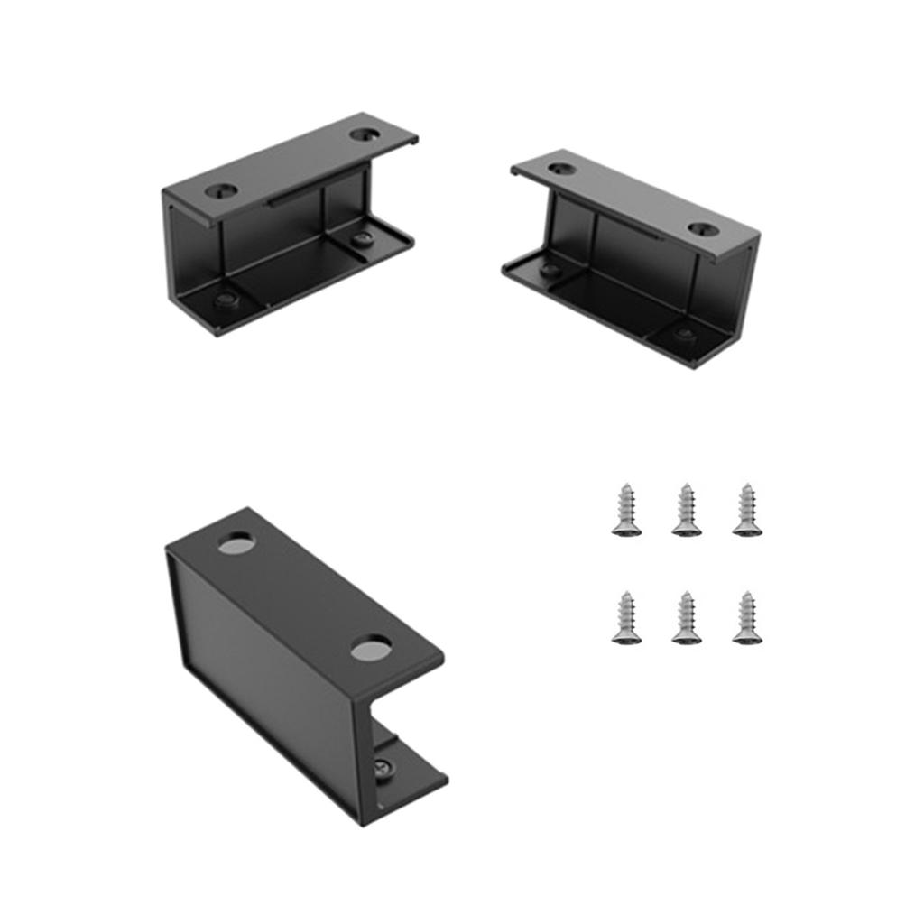 Подставка для ноутбука под стол, держатель для полки, кронштейн для хранения, защитный лоток, кронштейн-органайзер с винтами для кабельной коробки
