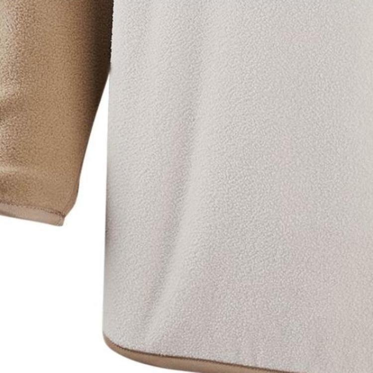 Nike pocket zipper splicing warm cotton-padded Hoodie 'Brown' Men's FD2376-104