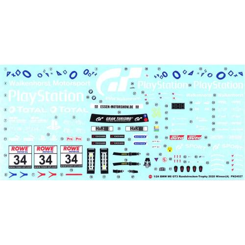 Platz/NuNu 1/24 Racing Series BMW M6 GT3 2016 N?rburgring 24 Hours Race PS Plastic Model PN24027 (Car)