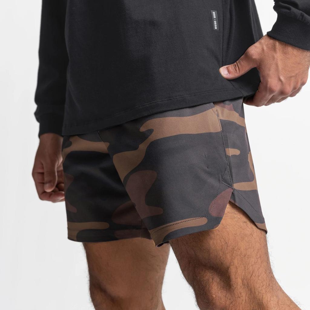 Men’s Sports Shorts: Summer Training Basketball Shorts – Single-Layer, Breathable, Quick-Drying, Three-Quarter-Length Fitness Shorts