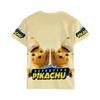 Pokemon Detective Pikachu Tshirt 3d Print Short Sleeve Cosplay Costume Tee Tops