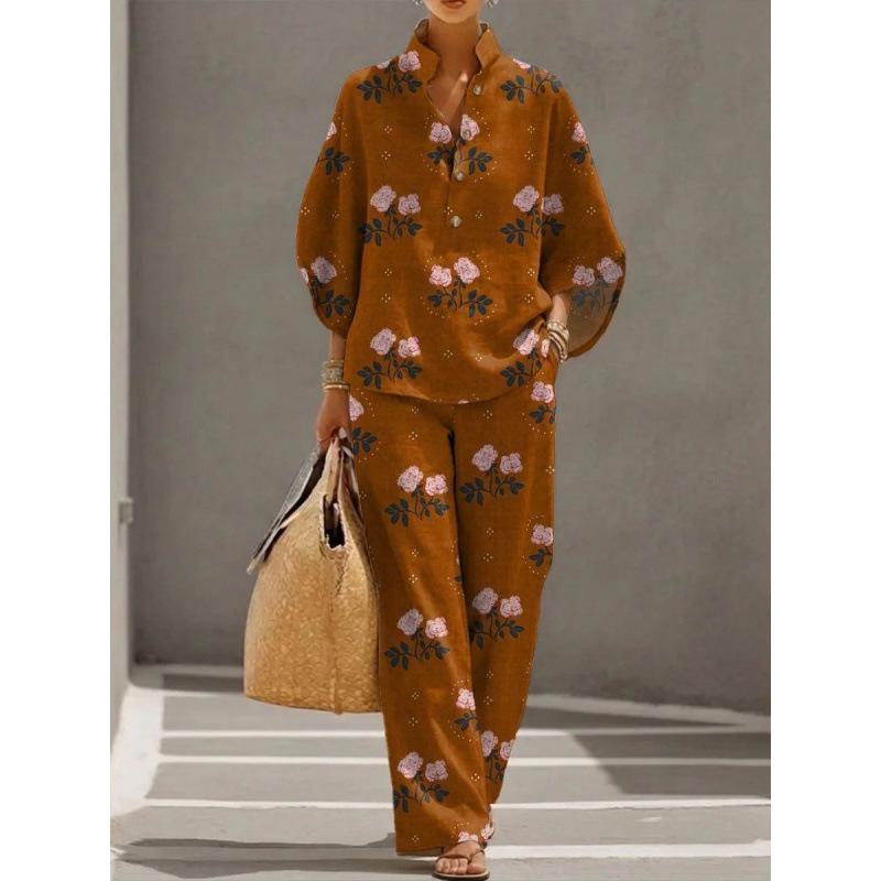 1116 women's shirt set, a fashion casual suit