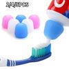 2/4/5PCS Silicone Toothpaste Caps Self-Closing Toothpaste Squeezer Toothpaste Pump Dispenser Tooth Paste Saver Bathroom Supplies
