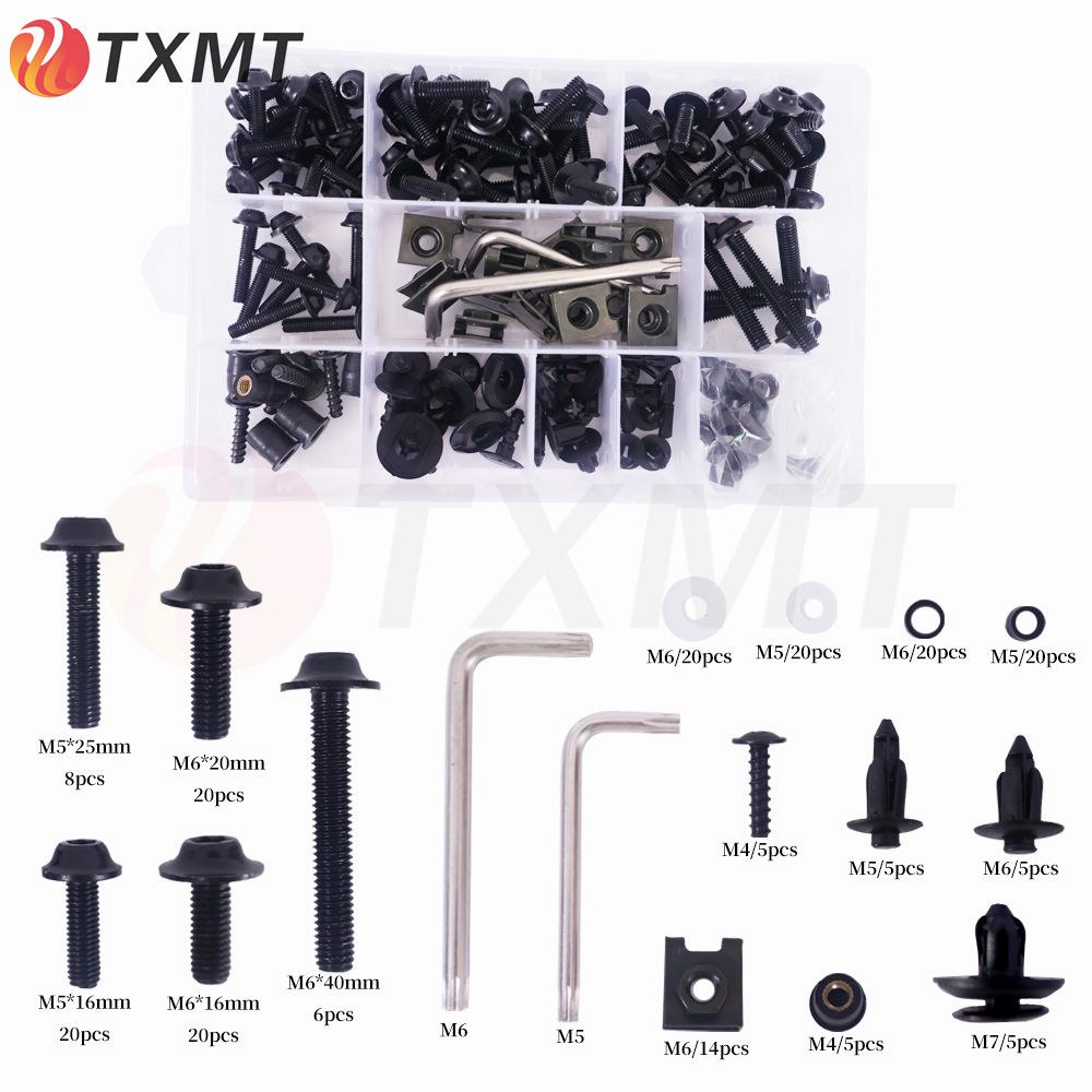 Yamaha XMAX/NVX Stainless Steel Full Vehicle Screw Set