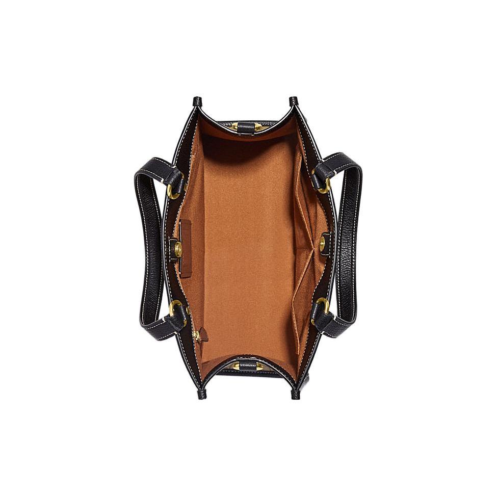 Coach Disney, Коллекция Dempsey Leather с искусственной кожей, Сумка-тоут, Сумка для покупок, Сумка через плечо, Сумка на руку, Большая, CC873-IME7V