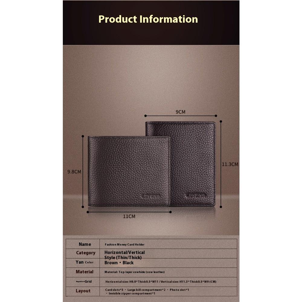 Мужской короткий кожаный кошелек плюс окружность большой вместимости на молнии мужской кошелек первый слой коровьей кожи мягкая кожа зажим