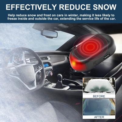 Электромагнитный размораживатель льда для автомобиля Беспроводной инструмент для размораживания лобового стекла Быстрое таяние снега Гаджет для размораживания автомобиля