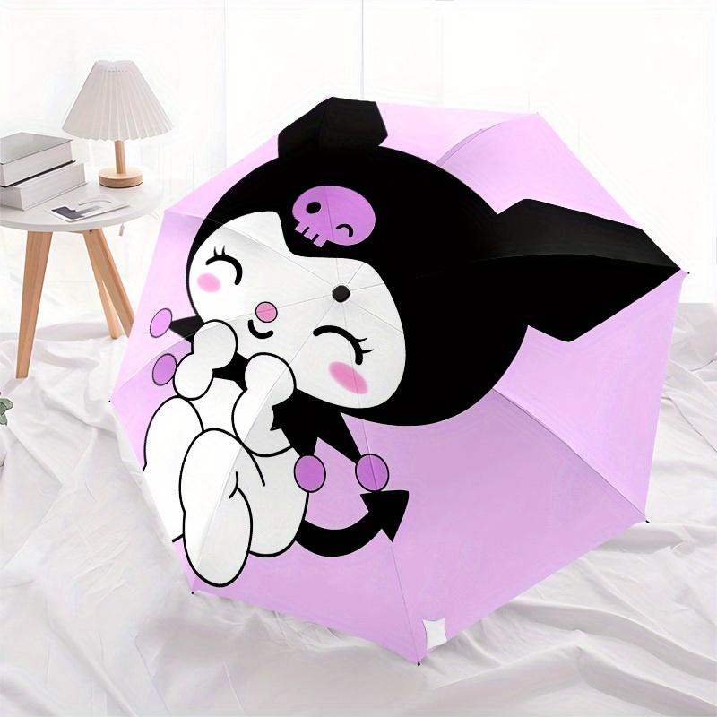 1pc Cute Devil Character Umbrella with Plastic Handle,Suitable for All Seasons Home Travel Outdoor UmbrellaSanlio127