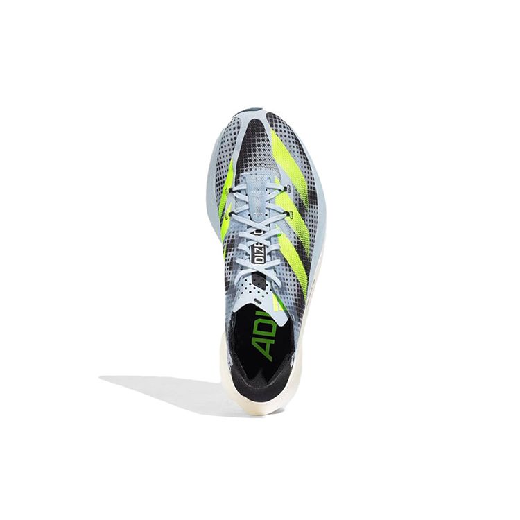 adidas Кроссовки унисекс Adizero Adios Pro 3 Wonder Blue Lucid Lemon Core-Black IG3132