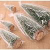 1PCS 6/8/10/15cm Christmas Tree New Year's Decoration Products Mini Christmas Tree Fake Pine Tree Christmas Decoration