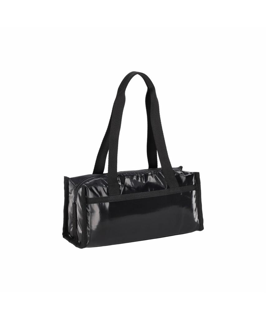 Lesportsac Черная блестящая квадратная сумка через плечо E/W [2049.M135]