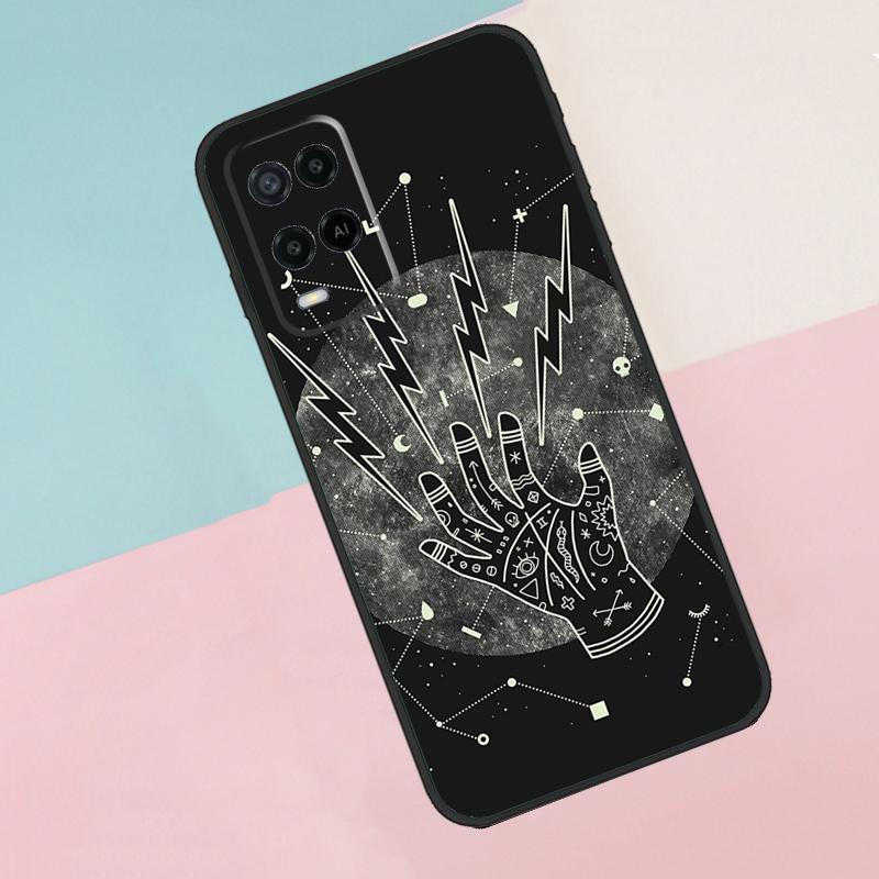 Чехол для телефона Oppo A17 A77 A60 A74 A94 A54 A18 A38 A58 A78 A98 A40 A80 A16 A76 A96 A15 A57S с изображением ведьмы и колдовства