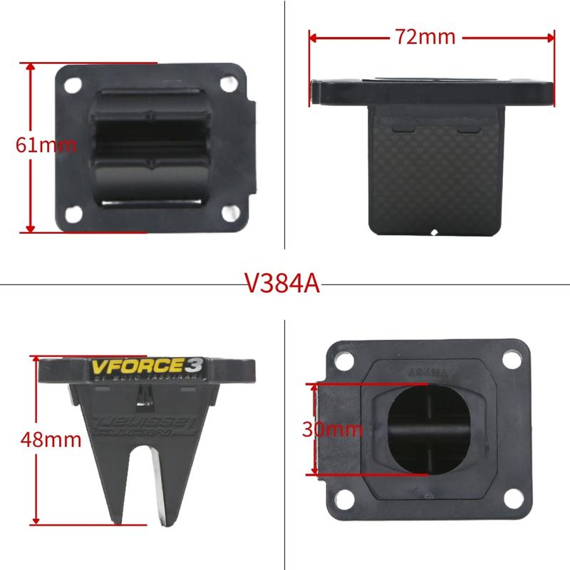 For Kawasaki KX80 KX85 KX100 Suzuki RM100 Motorcycles Modenas Dinamik 125 All Years Reed Valve V384A V Force